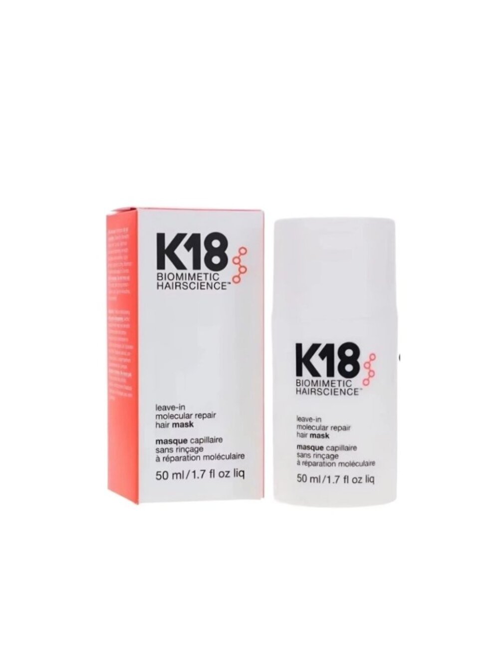 K18 Leave In Molecular Repair Hair Mask Biomimetic Hairscience 50 ml / 1.7 oz
